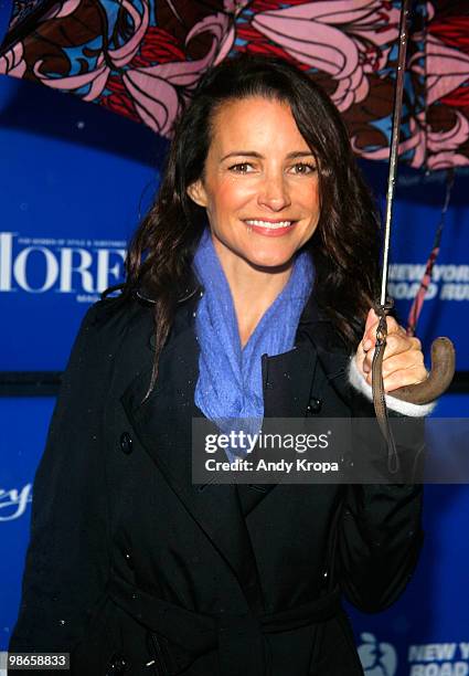 Kristin Davis attends the 7th Annual Fitness Magazine Women's Half-Marathon in Central Park on April 25, 2010 in New York City.