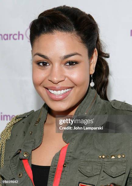 Jordin Sparks attends the 2010 March of Dimes March for Babies on April 25, 2010 in New York City.