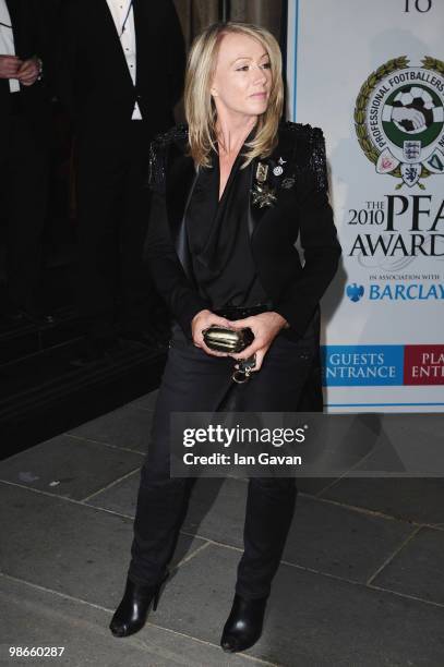 Karen Millen attends the Professional Footballers' Association Awards at the Grosvenor House Hotel on April 25, 2010 in London, England.