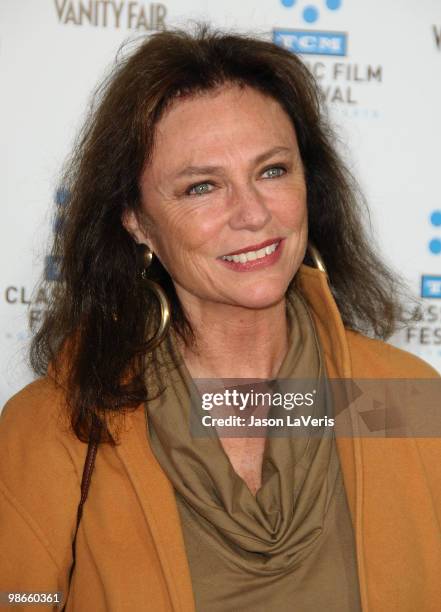 Actress Jacqueline Bisset attends the 2010 TCM Classic Film Festival opening night gala and premiere of "A Star is Born" at Grauman's Chinese Theatre...