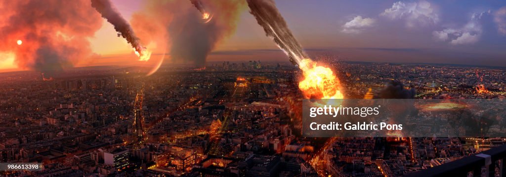 End of the world : day one - Paris, France