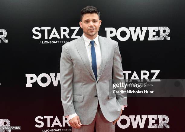 Jerry Ferrara attends the "POWER" Season 5 Premiere at Radio City Music Hall on June 28, 2018 in New York City.