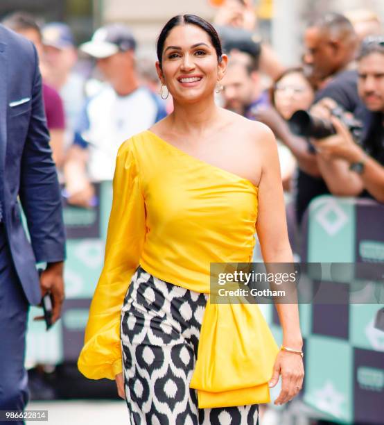 Lela Loren at AOL Build on June 28, 2018 in New York City.