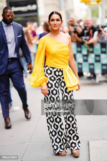 Lela Loren at AOL Build on June 28, 2018 in New York City.