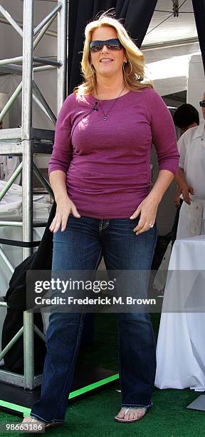 Recording artist Trisha Yearwood attends the 15th annual Los Angeles Times Festival of Books at UCLA on April 25, 2010 in Los Angeles, California.