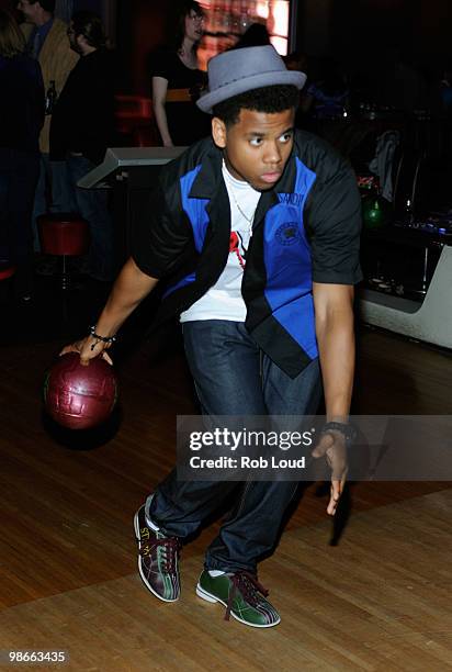 Actor Tristan Wilds attends the SAG Indie Party during the 2010 Tribeca Film Festival at Carnival at Bowlmor Lanes on April 25, 2010 in New York City.