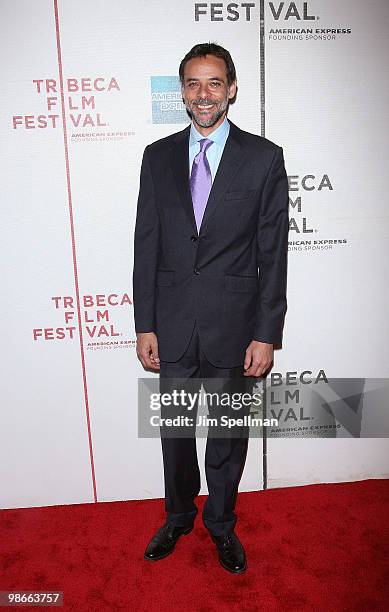 Actor Alexander Siddig attends the "Cairo Time" premiere during the 9th Annual Tribeca Film Festival at the Tribeca Performing Arts Center on April...