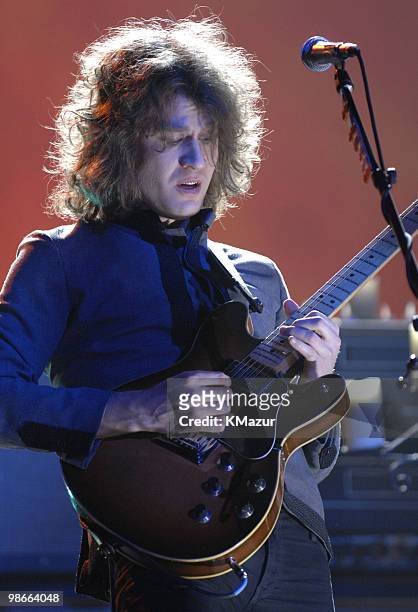 Dave Keuning of The Killers performs