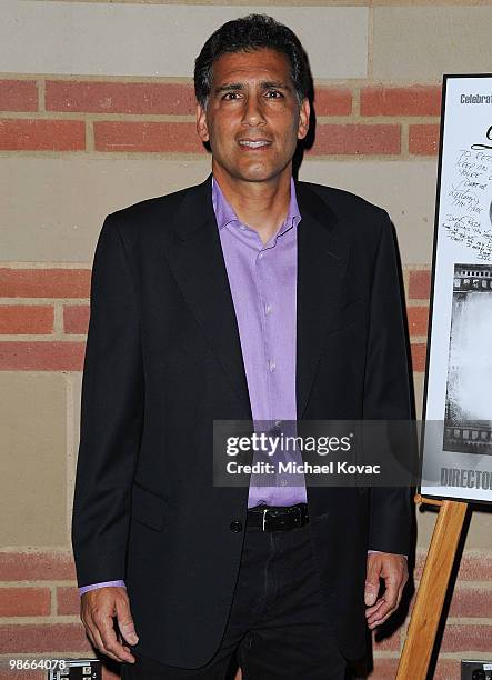 Director Cyrus Nowrasteh arrives at the gala celebrating legendary director Reza Badiyi on his 80th birthday at Royce Hall on the UCLA Campus on...