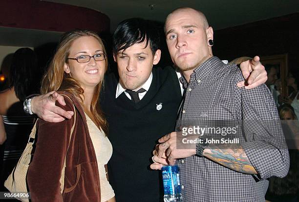 Joel Madden of Good Charlotte and guest