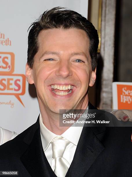 Actor Sean Hayes attends the Broadway Opening after party of "Promises, Promises" at The Plaza Hotel on April 25, 2010 in New York City.