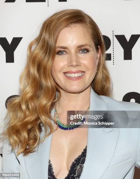 Actress and executive producer Amy Adams attends HBO's "Sharp Objects" New York Screening And Conversation at 92nd Street Y on June 28, 2018 in New...