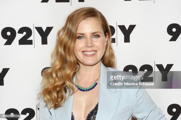 Actress and executive producer Amy Adams attends HBO's "Sharp Objects" New York Screening And Conversation at 92nd Street Y on June 28, 2018 in New...