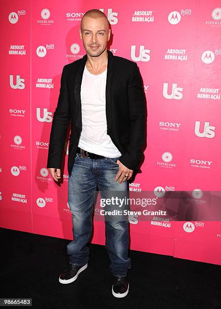 Joey Lawrence attends the Us Weekly Hot Hollywood Style Issue Event at Drai's Hollywood on April 22, 2010 in Hollywood, California.