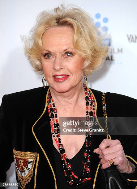 Tippi Hedren attends the at Grauman's Chinese Theatre on April 22, 2010 in Hollywood, California.