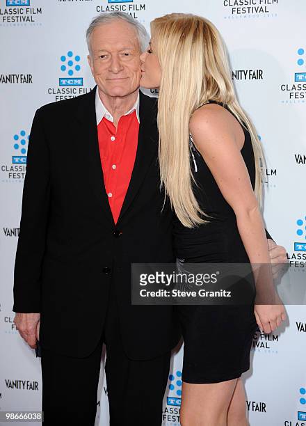 Hugh Hefner attends the at Grauman's Chinese Theatre on April 22, 2010 in Hollywood, California.