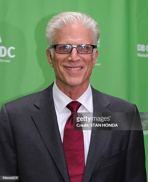 Actor Ted Danson arrives at Christie's Green Auction : A Bid to Save the Earth April 22 in New York. Proceeds from the celebrity auction benefits...