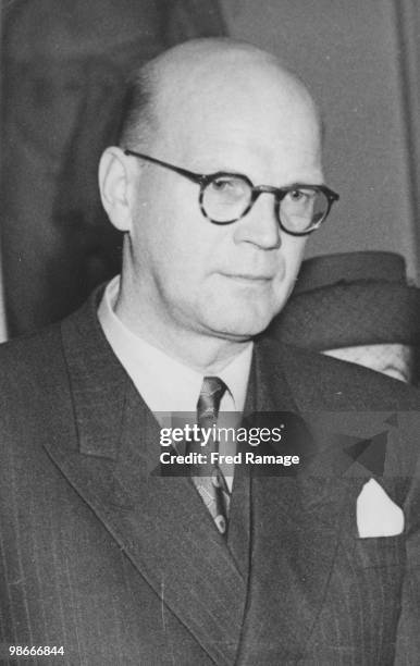 Prime Minister of Finland Urho Kekkonen , 29th December 1950.
