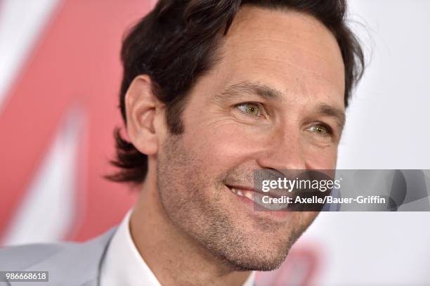 Actor Paul Rudd attends the premiere of Disney and Marvel's 'Ant-Man and the Wasp' at El Capitan Theatre on June 25, 2018 in Hollywood, California.