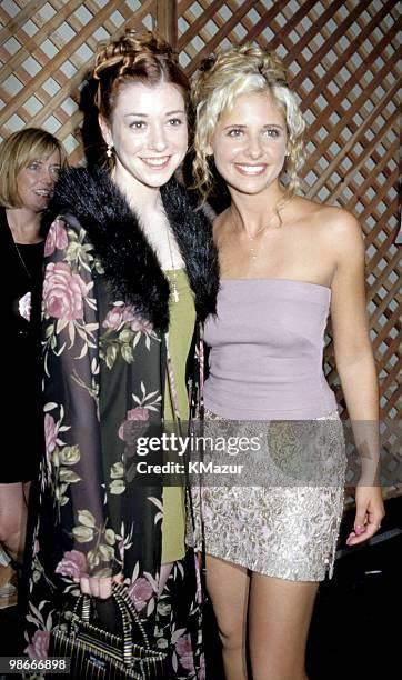 Alyson Hannigan and Sarah Michelle Gellar