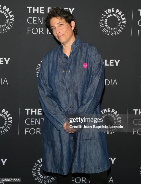 Carolyn Strauss attends the The Paley Center For Media Presents CNN's The 2000s: A Look Back At The Dawn Of TV's New Golden Age on June 28, 2018 in...