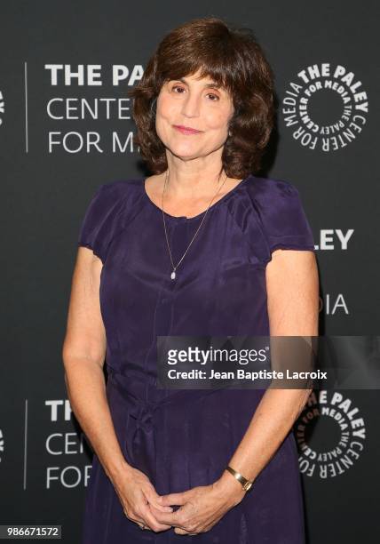 Kim Masters attends the The Paley Center For Media Presents CNN's The 2000s: A Look Back At The Dawn Of TV's New Golden Age on June 28, 2018 in Los...
