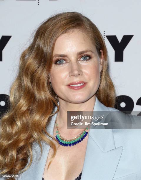 Actress/executive producer Amy Adams attends the "Sharp Objects" screening and conversation at 92nd Street Y on June 28, 2018 in New York City.