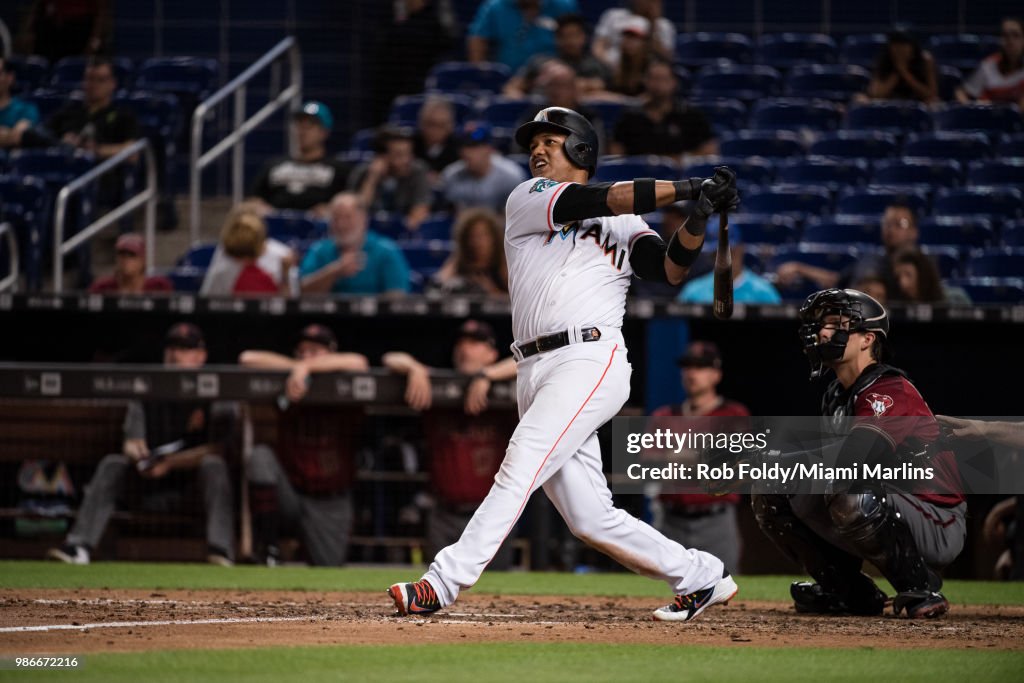 Arizona Diamondbacks v Miami Marlins