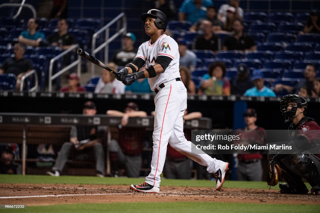 Arizona Diamondbacks v Miami Marlins