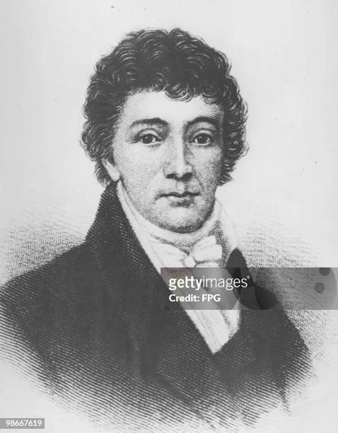 American lawyer Francis Scott Key , circa 1810. Key is best known for writing the words to the national anthem of the United States of America, 'The...