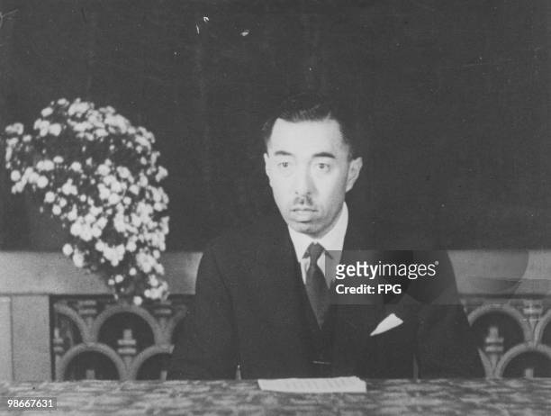 Japanese Foreign Minister Yosuke Matsuoka , Tokyo, Japan, circa 1940.