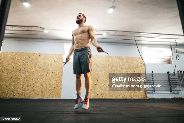 Jumping Rope Running Man Skipping Rope Man Photos and Premium High Res Pictures - Getty Images