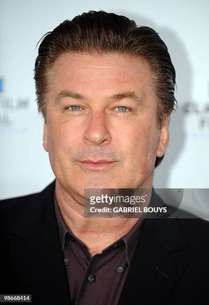 Actor Alec Baldwin arrives at the world premiere of the restored "A Star is born" during the opening Night Gala of the 2010 TCM Classic Film Festival...