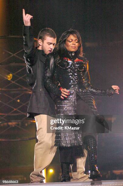 Janet Jackson and Justin Timberlake