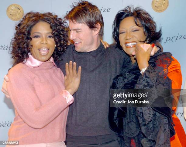 Oprah Winfrey, Tom Cruise and Patti LaBelle