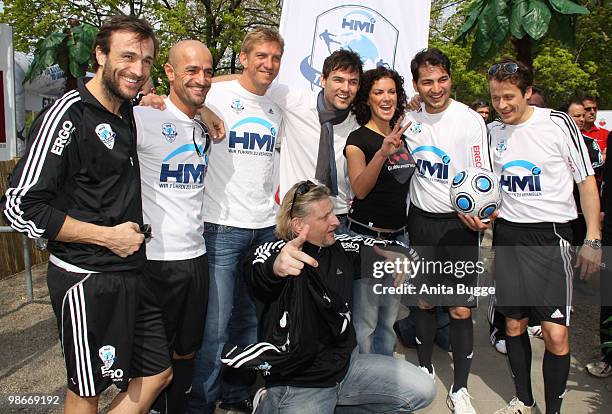 Singer Peyman Amin, ex-Hertha player Marko Rehmer, singer Tobey Wilson, TV personality Kerstin Linnartz, actor Buelent Sharif and actor Roman Knizka...