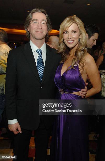 Alicia Jacobs and guest attend the 2008 Miss USA Competition After Party at Planet Hollywood Resort & Casino on April 11, 2008 in Las Vegas, Nevada.