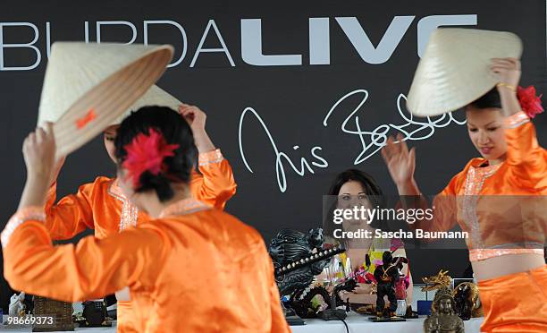 Actress Iris Berben attends the BURDA LIVE at the Burda Medien Park Verlage on April 26, 2010 in Offenburg, Germany.