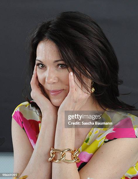 Actress Iris Berben attends the BURDA LIVE at the Burda Medien Park Verlage on April 26, 2010 in Offenburg, Germany.