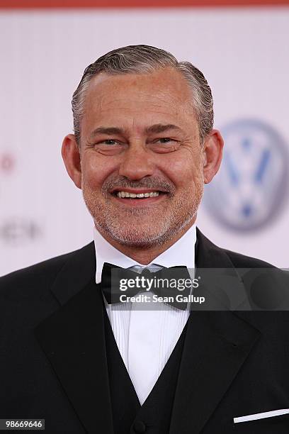 Actor Rolf Kanies attends the German film award at Friedrichstadtpalast on April 23, 2010 in Berlin, Germany.