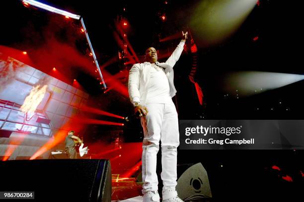 Yo Gotti performs onstage during the 6th Yo Gotti Birthday Bash at FedExForum on June 28, 2018 in Memphis, Tennessee.