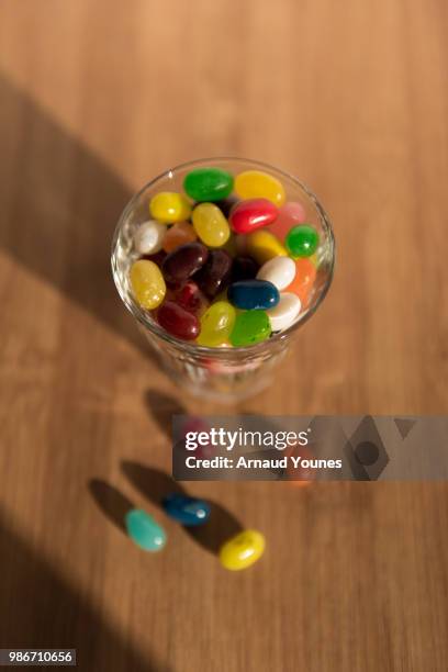 beans in a glass - younes stock pictures, royalty-free photos & images