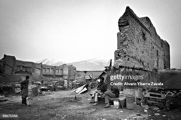 Ruins in Kabul. Whilst reconstruction in Kabul is progressing quickly, mainly down to private enterprise rather than state activity, in some areas...