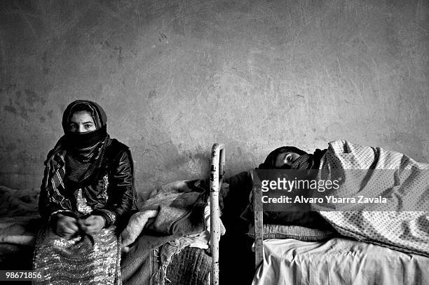 The Karte Parwan centre, which is the National Institute for Tuberculosis. 19 hospitalized women live there in a very basic house near a college,...
