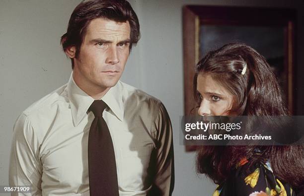 Last Flight to Babylon" - Aired on September 24, 1974. JAMES BROLIN;CHRISTINE BELFORD