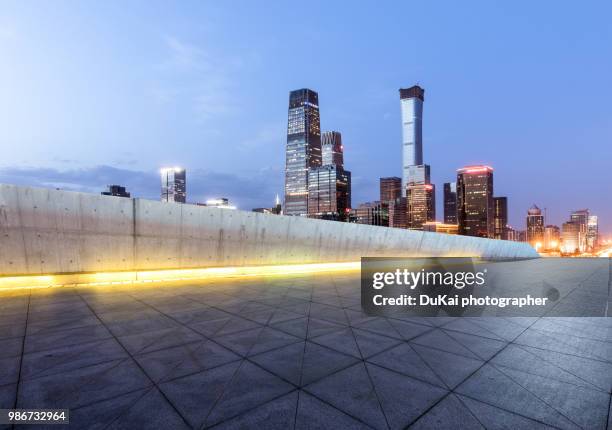 beijing city square - china world trade center stock pictures, royalty-free photos & images