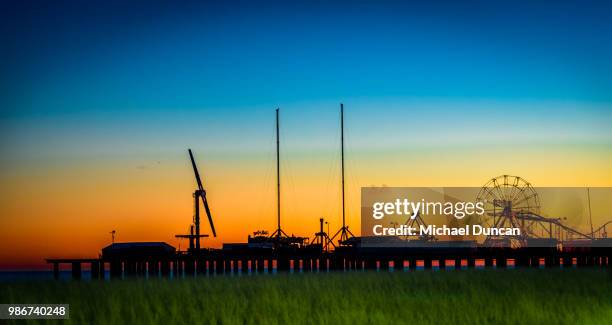 steel's pier - atlantic city - steel pier stock pictures, royalty-free photos & images