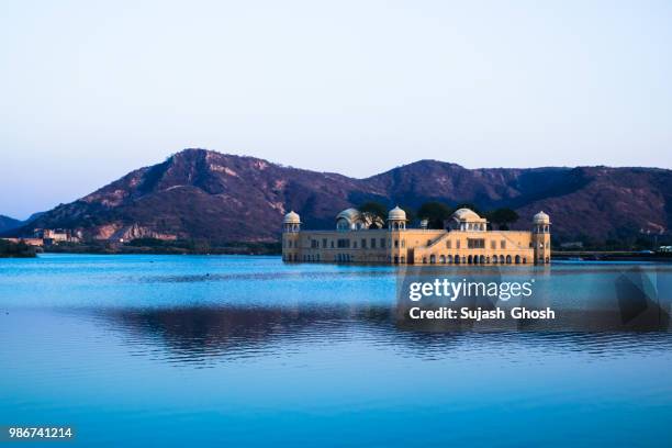 jal mahal - jal mahal stock pictures, royalty-free photos & images