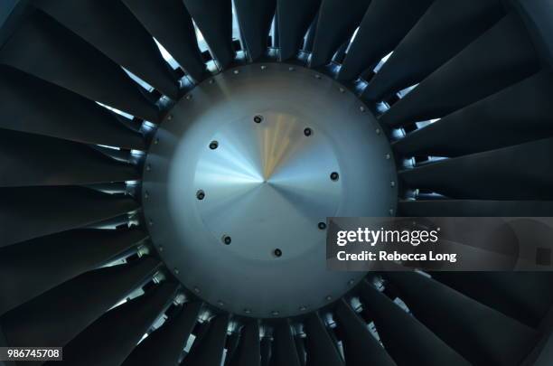 jet engine - motore d'aeroplano foto e immagini stock