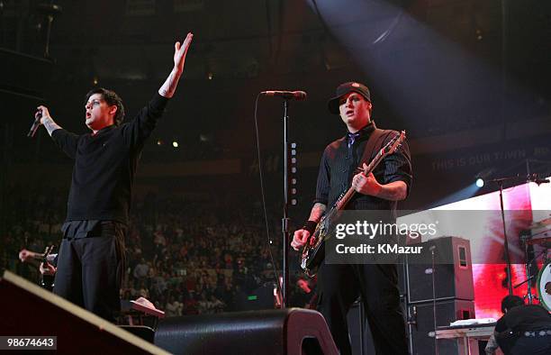 Joel Madden and Benji Madden of Good Charlotte